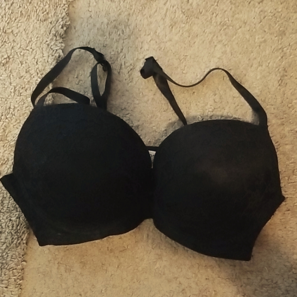 Kensie Black lace Padded Bra